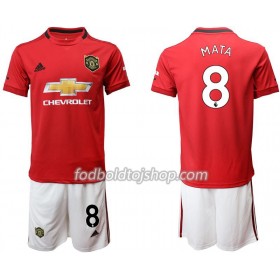 Manchester United Mata 8 Børn Hjemme Fodboldsæt 2019-20 S/S (+ Korte bukser)